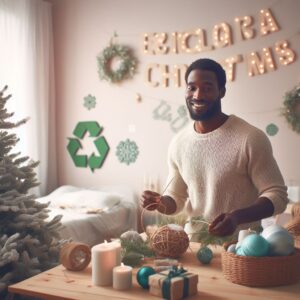 Decoración Navidad Verde